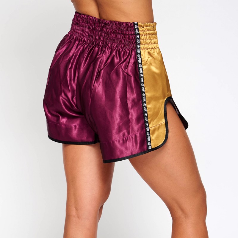 LEONE TRAINING THAI SHORTS-viola